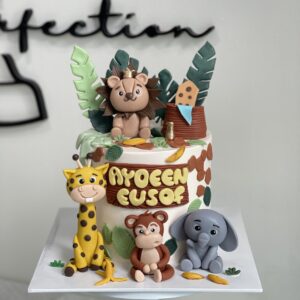Animal Safari Theme Cake KL