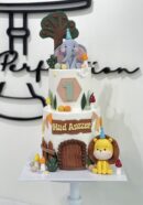 Hud Amzar's 2-Tier Animal Cake