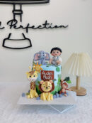 Ayden Noah's Baby Boy and Animal Cake