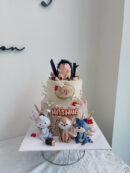 Hashna's 2-Tier Animal Cake