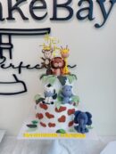 Yuvanaath Michael's 2-Tier Animal Cake