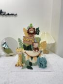 Jareth's 2-Tier Animal Cake