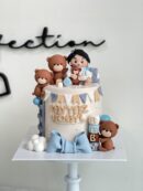 Fayyaz Uqayl's Bear and Baby Boy Cake