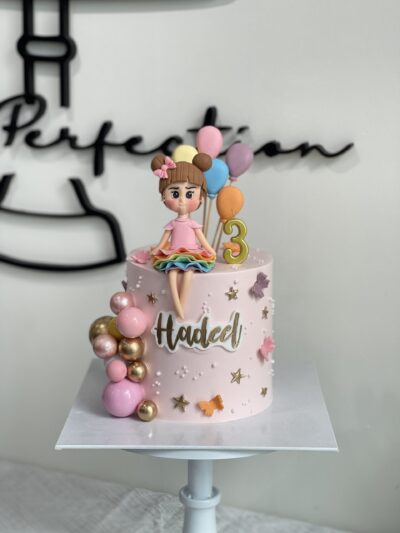 Hadeel's Baby Girl Cake