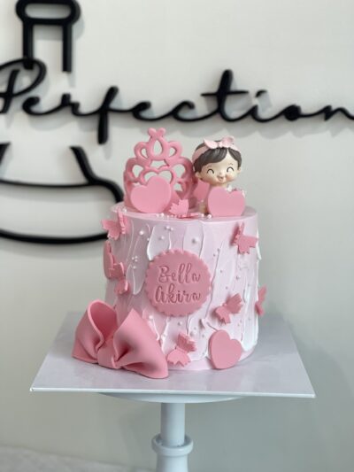 Bella Akira's Baby Girl Cake