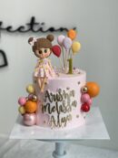 Arisha Melissa Alya's Baby Girl Cake