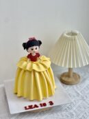 Lea's 3D Baby Girl in Dress Cake