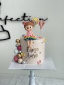 Eliya Aara's Baby Girl and Hot Air Balloon Cake