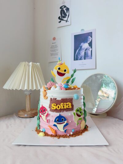 Sofia's Baby Shark Cake