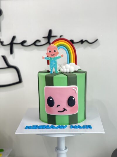 Keshaav Nair's Cocomelon Cake