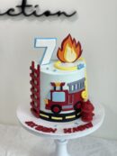 Ayden Hadif's Firetruck Cake