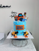 Mikhael Haydaan's Blippi Construction Cake