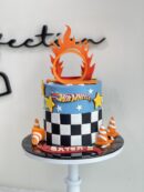Aryan's Hot Wheels Cake