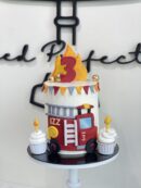 Izz's Firetruck Cake