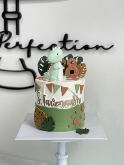S. Tavenaash's Dinosaur Cake