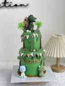 Jaxson's 2-Tier Dinosaur Cake