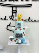 Yusuf Arman's 2-Tier Dinosaur Cake