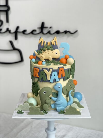 Rayaan's Dinosaur Cake