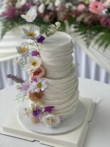 Floral Wedding Cake
