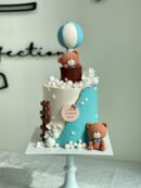 Louis's Bear in Hot Air Balloon Cake