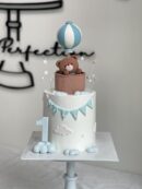 Maleeq's Bear in Hot Air Balloon Cake