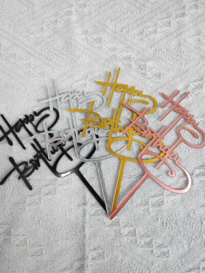 Happy Birthday Topper