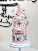 Eva's 2-Tier Alice in Wonderland Cake