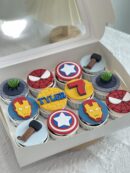 2D Avengers Cupcake