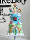 Aara Raffa's 2 Tier Cocomelon Cake