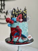 Aariz Iskandar's Spiderman Cake