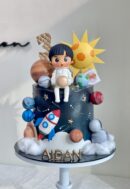 Aidan's Baby Boy Astronaut Cake