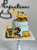 Aiden's Construction Truck Cake