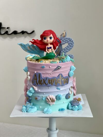 Alexandra's Little Mermaid Princess Ariel Cake