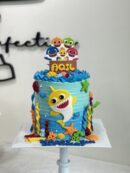 Aqil's Undersea Baby Shark Cake