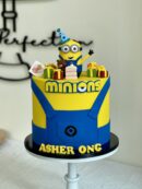 Asther Ong's Minions Birthday Theme Cake