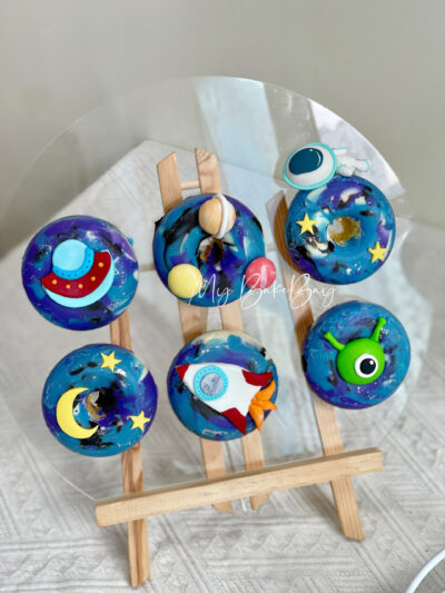 Astronaut and Space Donut