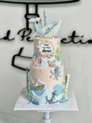 Atreus's 2-Tier Sea Animal Cake