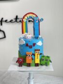 Auf's Number Blocks and Rainbow Cake