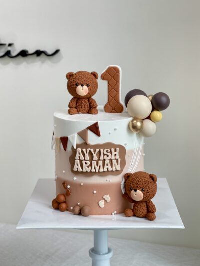 Ayyish Arman's Bear Cake