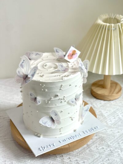Butterfly Minimalist Cake