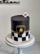 Car Brand Lamborghini Cake