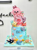 Chloe's 2-Tier Sea Animal Cake