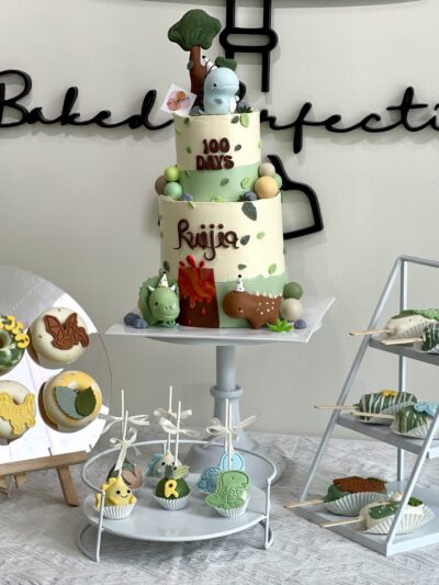 Dinosaur Theme Dessert Table
