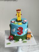 Divin's Number Blocks Cake