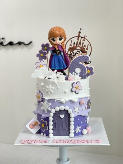Eden Kimberly's Frozen Anna Cake