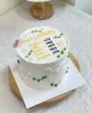 Floral Minimalist Cake