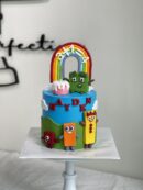 Hayden's Number Block and Rainbow Cake