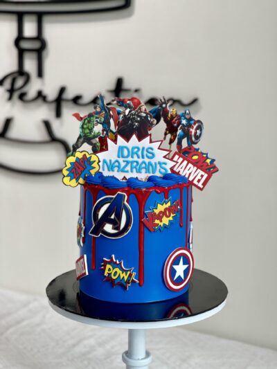 Idris Nazran's Avengers Cake