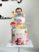 Ifti's Baby Boy Face Bebefin Cake