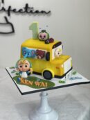 Ken Wai's 3D Cocomelon Bus Cake